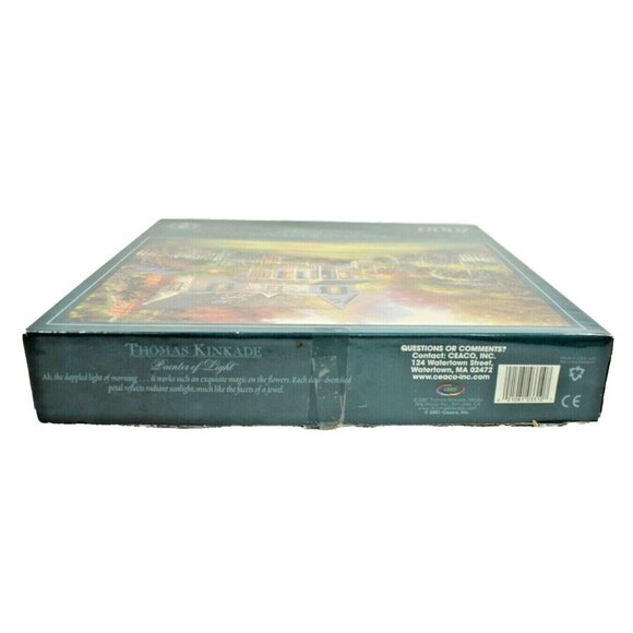 Ceaco Thomas Kinkade Victorian Garden II 1000 Piece Jigsaw Puzzle Complete - Picture 8 of 8